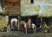 unknow artist, Arab or Arabic people and life. Orientalism oil paintings 607